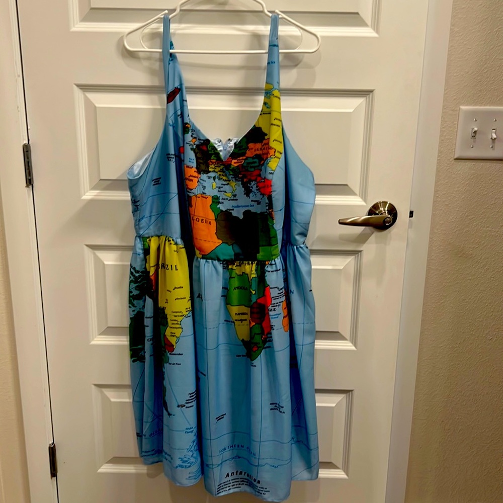 World Map Dress from ModCloth